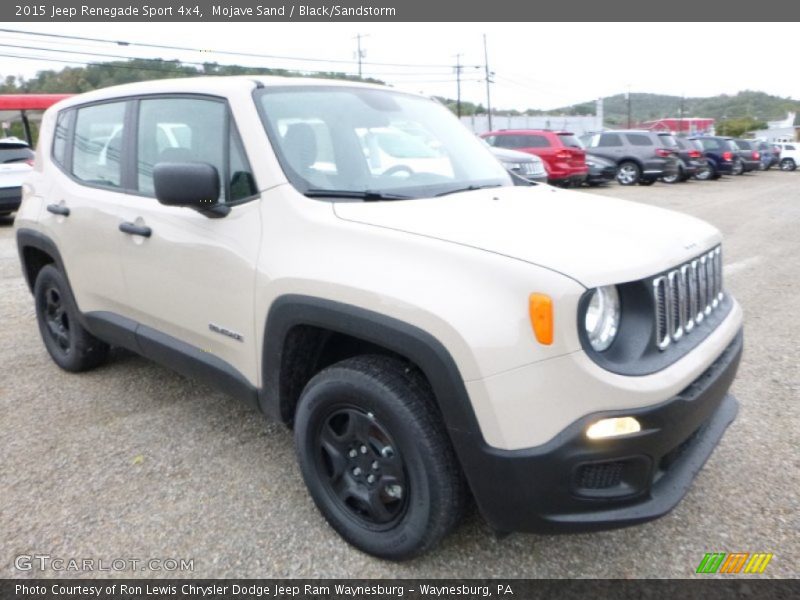 Mojave Sand / Black/Sandstorm 2015 Jeep Renegade Sport 4x4
