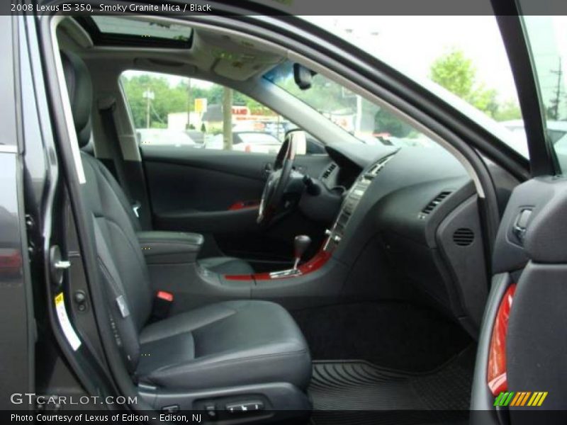 Smoky Granite Mica / Black 2008 Lexus ES 350
