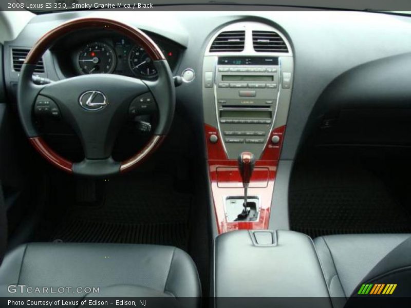 Smoky Granite Mica / Black 2008 Lexus ES 350