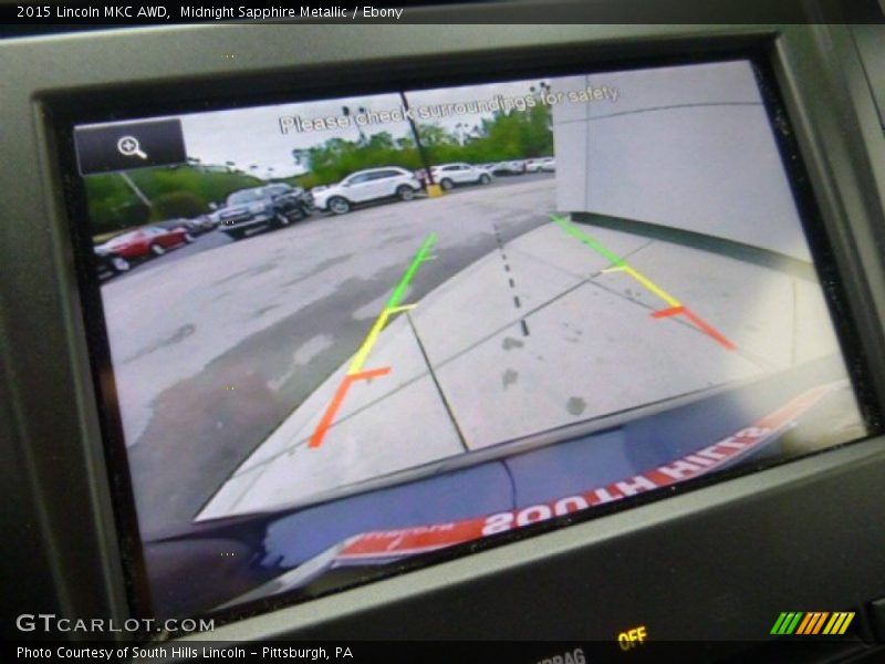 Midnight Sapphire Metallic / Ebony 2015 Lincoln MKC AWD