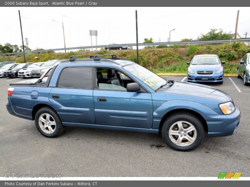 Atlantic Blue Pearl / Gray 2006 Subaru Baja Sport