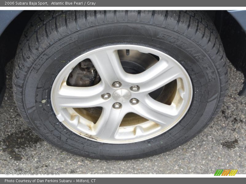 Atlantic Blue Pearl / Gray 2006 Subaru Baja Sport