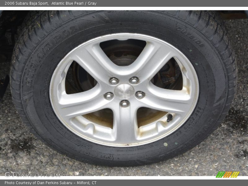 Atlantic Blue Pearl / Gray 2006 Subaru Baja Sport