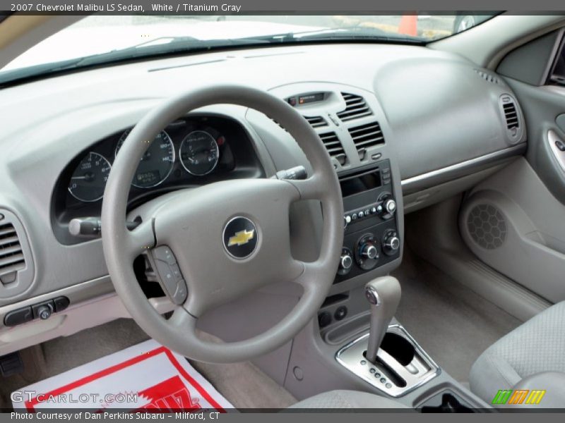  2007 Malibu LS Sedan Titanium Gray Interior
