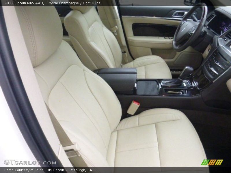 Crystal Champagne / Light Dune 2013 Lincoln MKS AWD