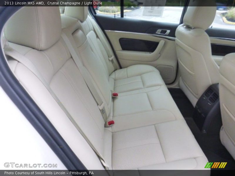 Crystal Champagne / Light Dune 2013 Lincoln MKS AWD