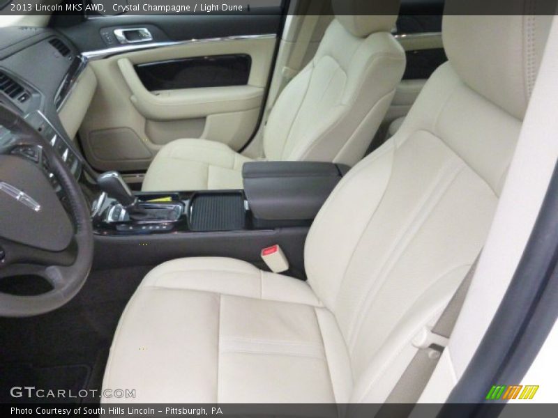 Crystal Champagne / Light Dune 2013 Lincoln MKS AWD