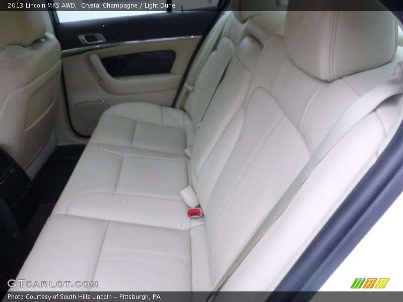 Crystal Champagne / Light Dune 2013 Lincoln MKS AWD