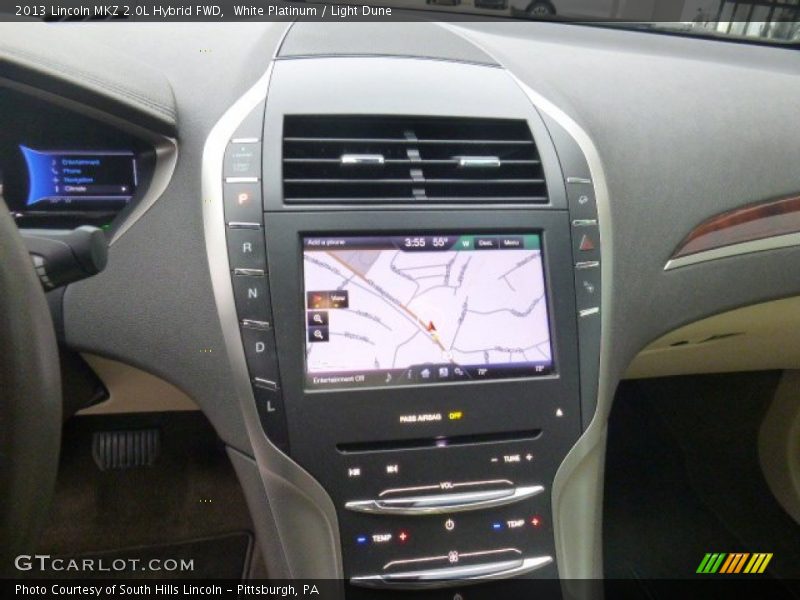 Controls of 2013 MKZ 2.0L Hybrid FWD