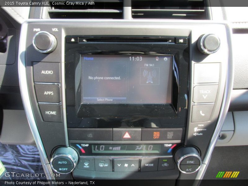 Cosmic Gray Mica / Ash 2015 Toyota Camry XLE