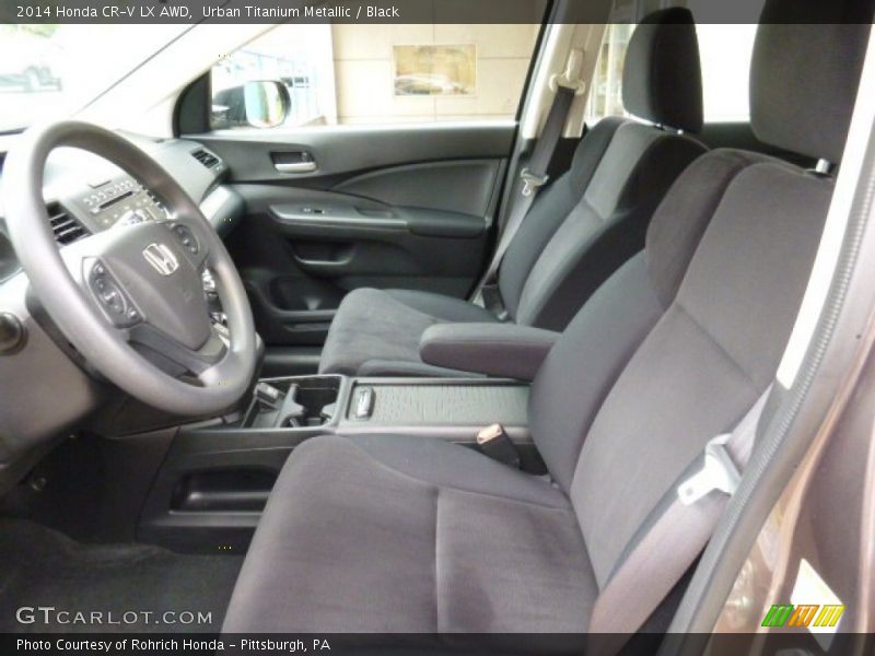 Urban Titanium Metallic / Black 2014 Honda CR-V LX AWD