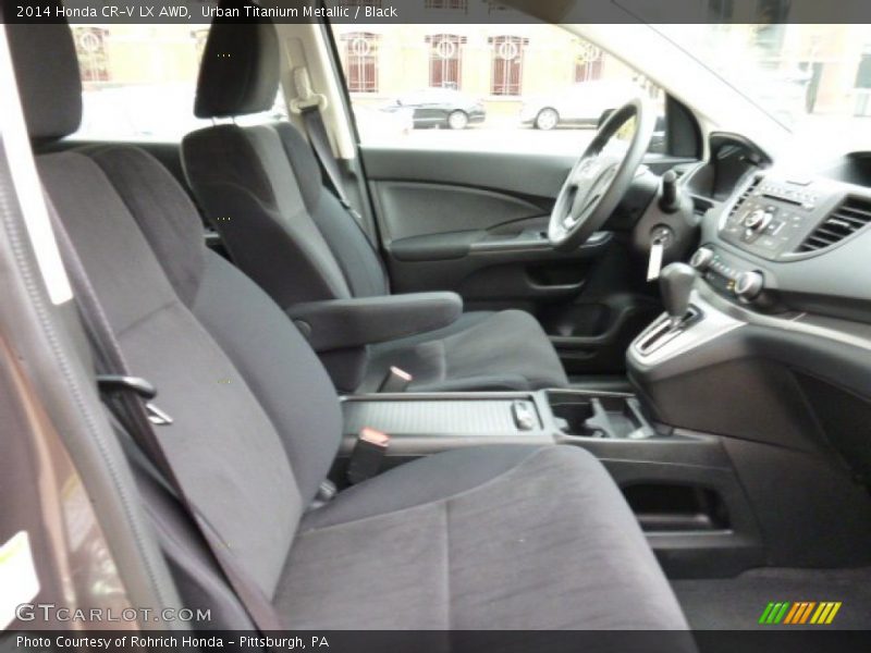 Urban Titanium Metallic / Black 2014 Honda CR-V LX AWD