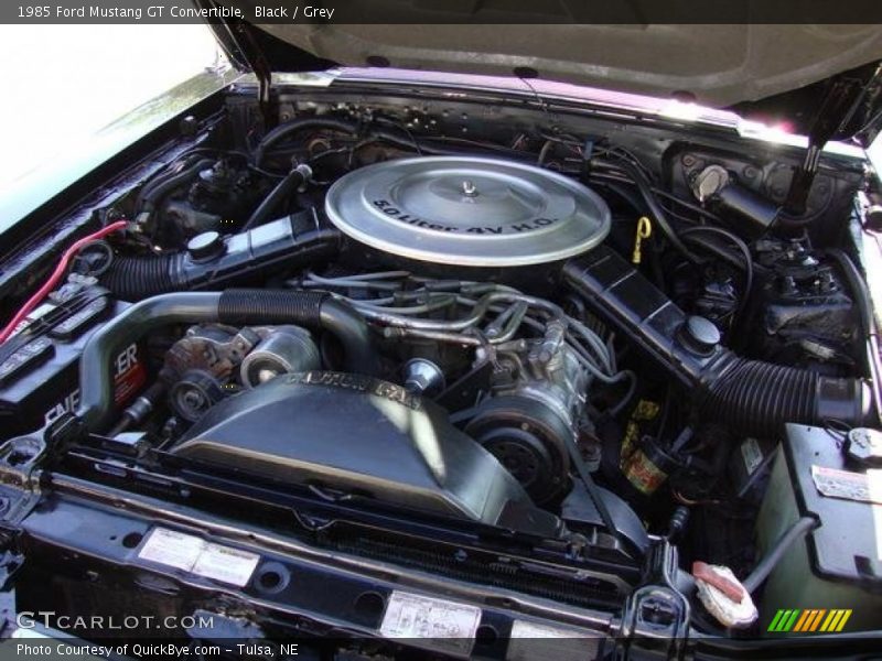  1985 Mustang GT Convertible Engine - 5.0 Liter EFI OHV 16-Valve V8