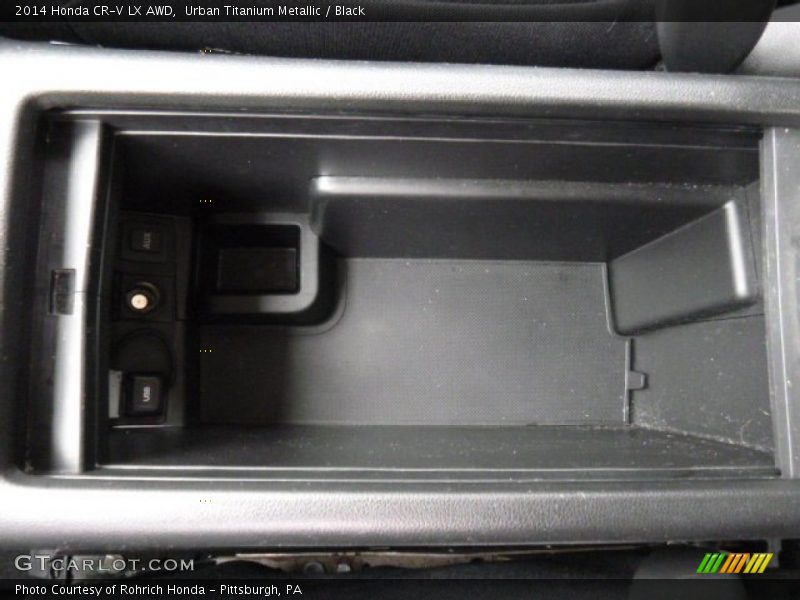 Urban Titanium Metallic / Black 2014 Honda CR-V LX AWD