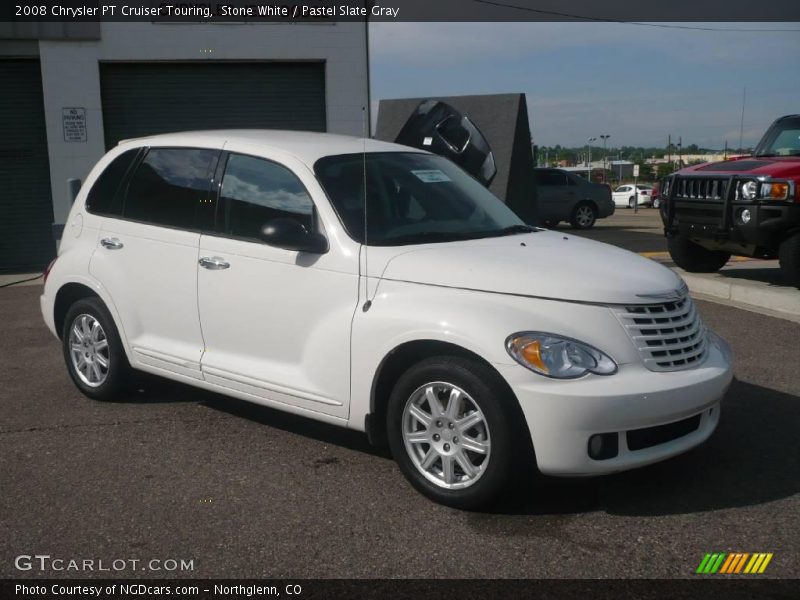 Stone White / Pastel Slate Gray 2008 Chrysler PT Cruiser Touring