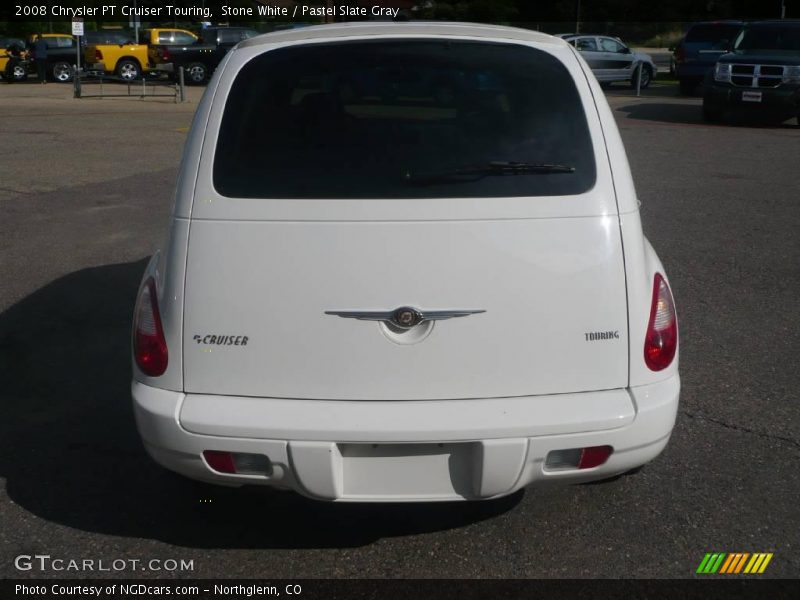 Stone White / Pastel Slate Gray 2008 Chrysler PT Cruiser Touring
