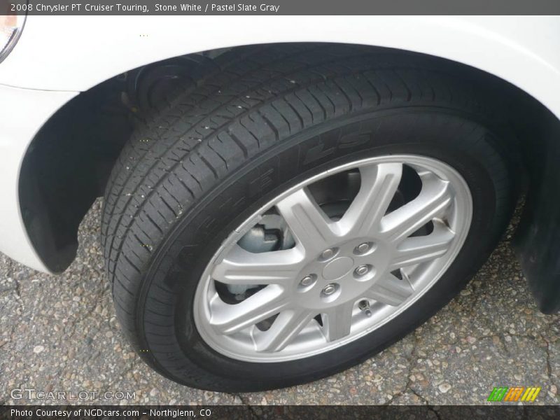 Stone White / Pastel Slate Gray 2008 Chrysler PT Cruiser Touring