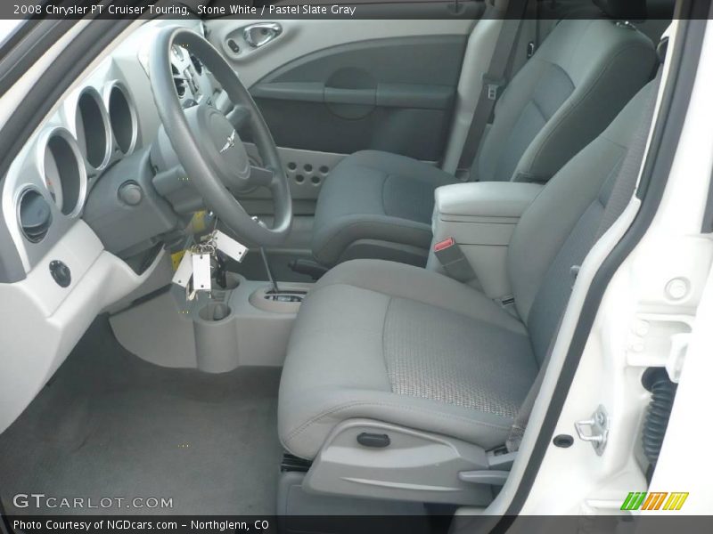 Stone White / Pastel Slate Gray 2008 Chrysler PT Cruiser Touring