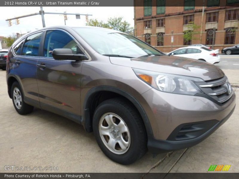 Urban Titanium Metallic / Gray 2012 Honda CR-V LX