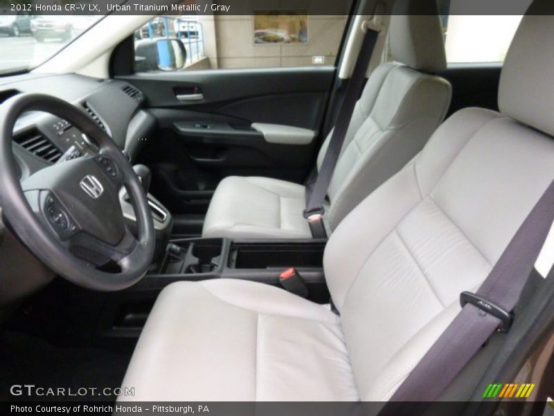 Urban Titanium Metallic / Gray 2012 Honda CR-V LX