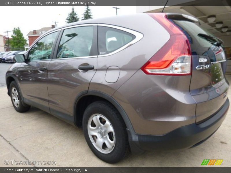 Urban Titanium Metallic / Gray 2012 Honda CR-V LX