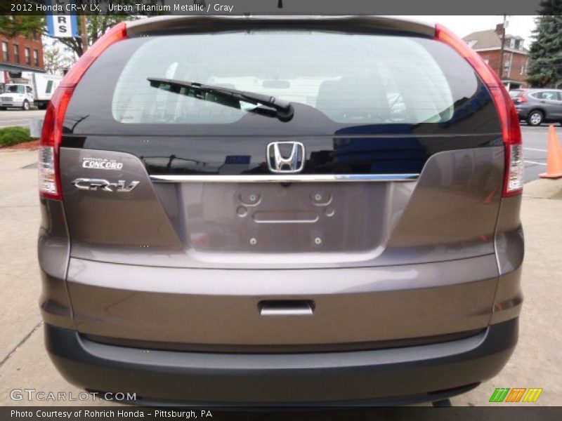 Urban Titanium Metallic / Gray 2012 Honda CR-V LX