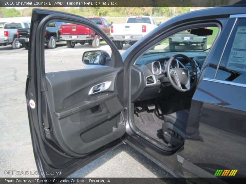 Tungsten Metallic / Jet Black 2016 Chevrolet Equinox LT AWD
