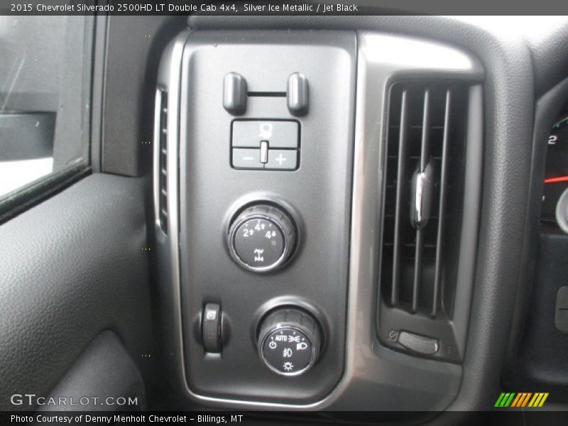 Silver Ice Metallic / Jet Black 2015 Chevrolet Silverado 2500HD LT Double Cab 4x4