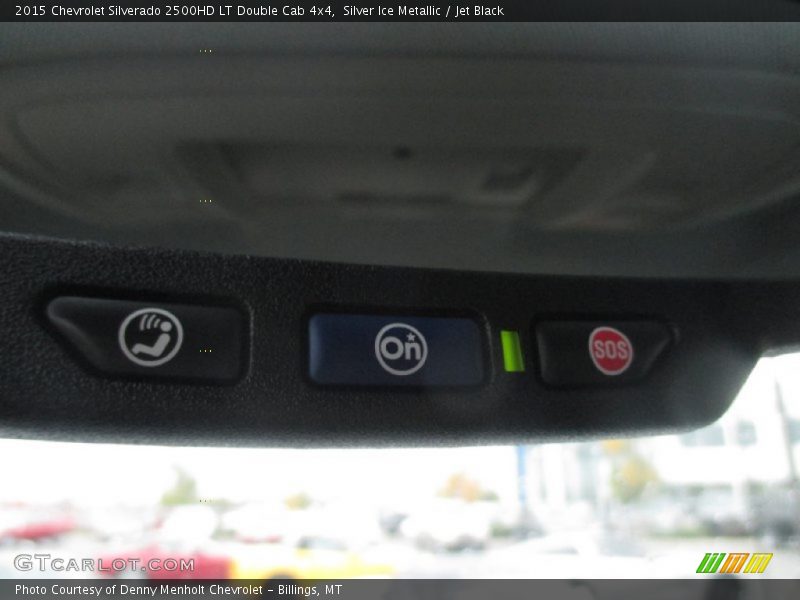 Silver Ice Metallic / Jet Black 2015 Chevrolet Silverado 2500HD LT Double Cab 4x4