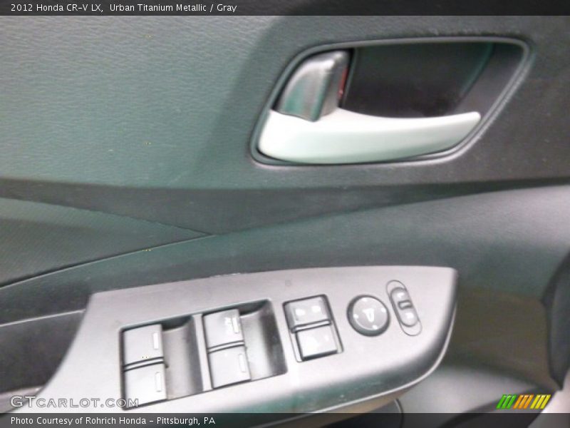 Urban Titanium Metallic / Gray 2012 Honda CR-V LX