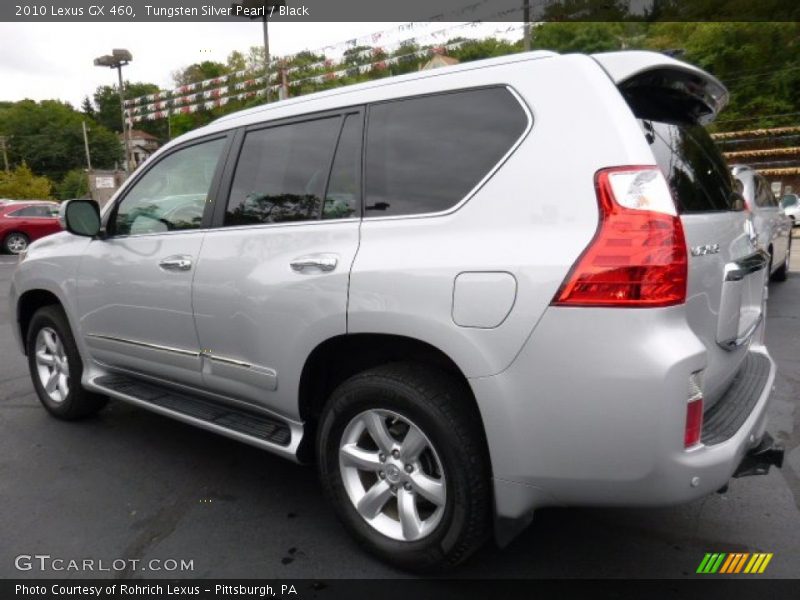 Tungsten Silver Pearl / Black 2010 Lexus GX 460