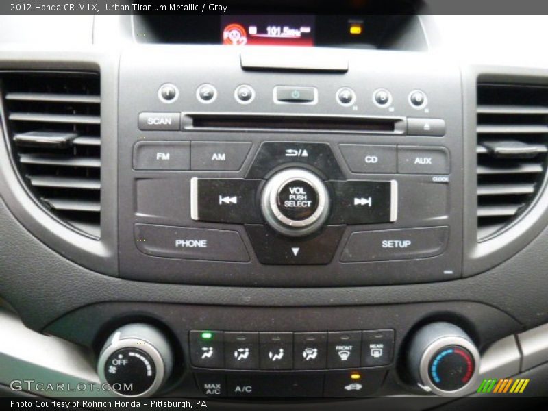 Urban Titanium Metallic / Gray 2012 Honda CR-V LX