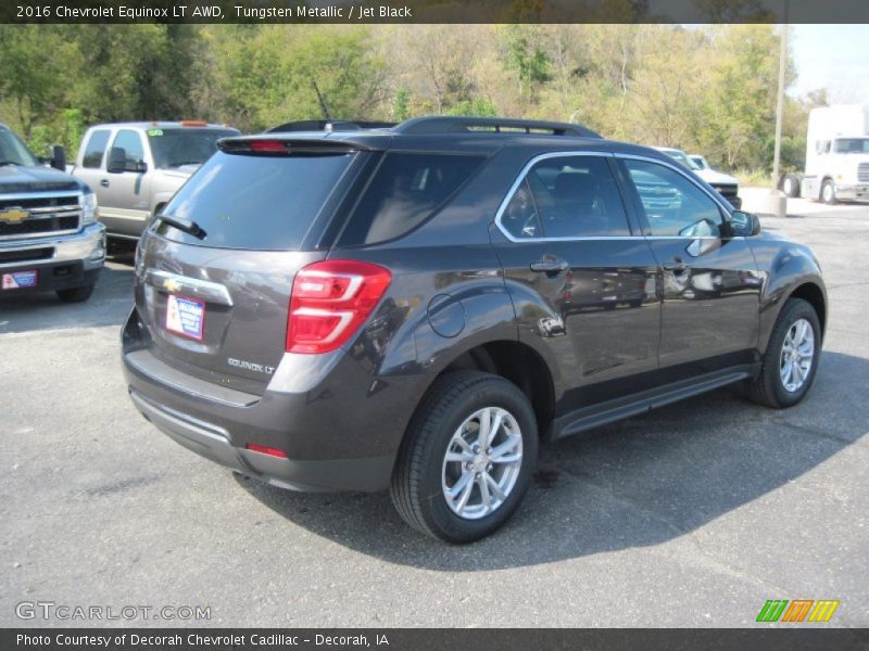Tungsten Metallic / Jet Black 2016 Chevrolet Equinox LT AWD