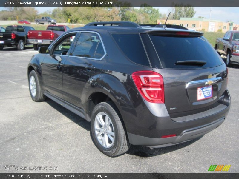 Tungsten Metallic / Jet Black 2016 Chevrolet Equinox LT AWD