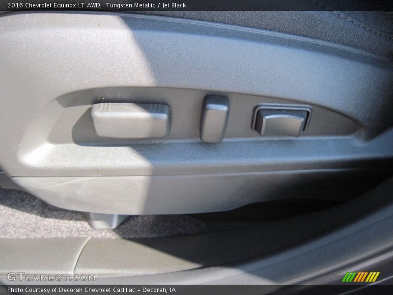 Tungsten Metallic / Jet Black 2016 Chevrolet Equinox LT AWD