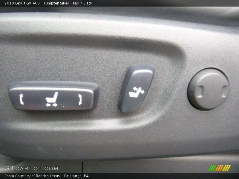 Tungsten Silver Pearl / Black 2010 Lexus GX 460