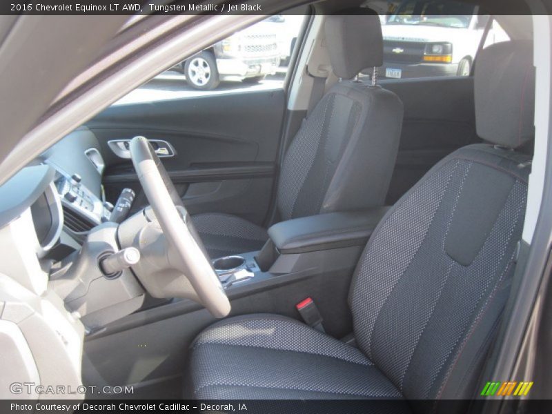 Tungsten Metallic / Jet Black 2016 Chevrolet Equinox LT AWD