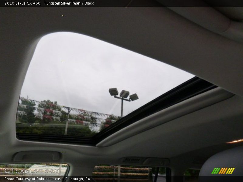 Tungsten Silver Pearl / Black 2010 Lexus GX 460