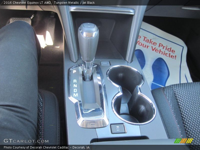 Tungsten Metallic / Jet Black 2016 Chevrolet Equinox LT AWD