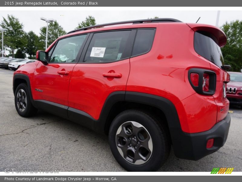 Colorado Red / Black 2015 Jeep Renegade Latitude