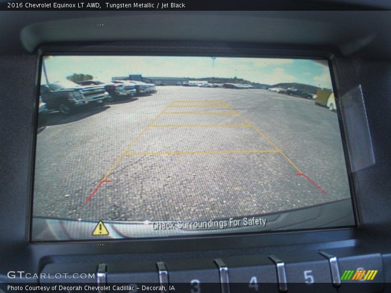 Tungsten Metallic / Jet Black 2016 Chevrolet Equinox LT AWD