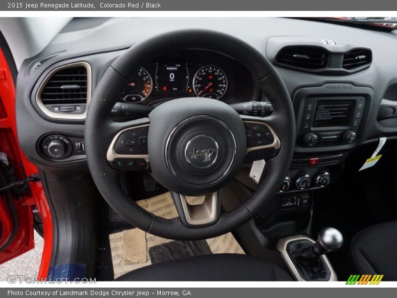 Colorado Red / Black 2015 Jeep Renegade Latitude