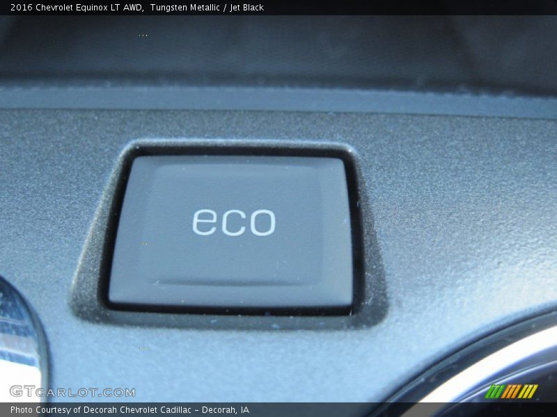 Tungsten Metallic / Jet Black 2016 Chevrolet Equinox LT AWD