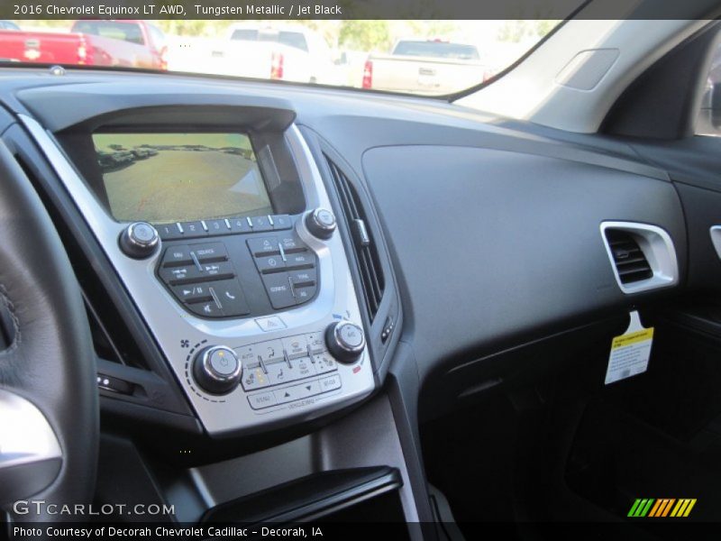 Tungsten Metallic / Jet Black 2016 Chevrolet Equinox LT AWD