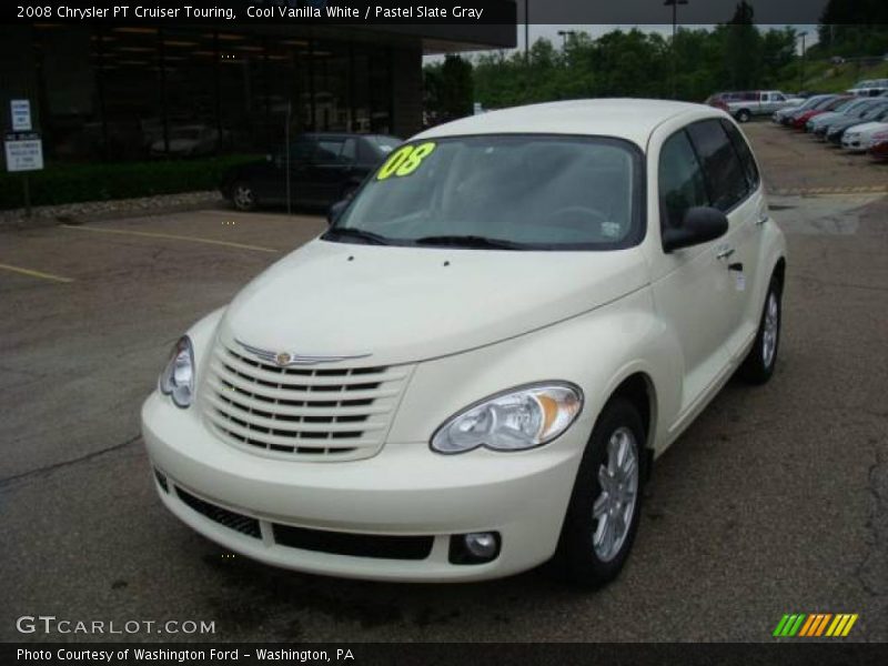 Cool Vanilla White / Pastel Slate Gray 2008 Chrysler PT Cruiser Touring