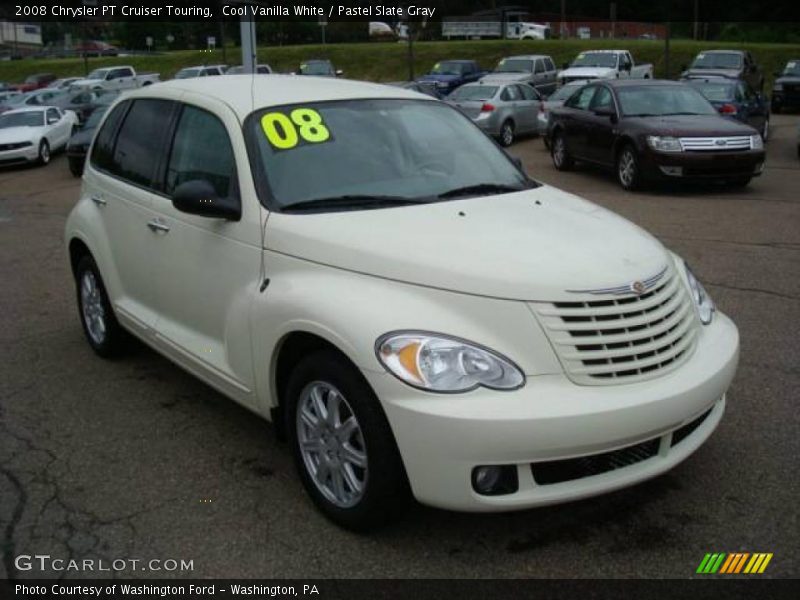 Cool Vanilla White / Pastel Slate Gray 2008 Chrysler PT Cruiser Touring