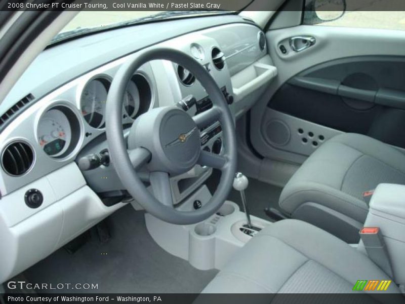 Cool Vanilla White / Pastel Slate Gray 2008 Chrysler PT Cruiser Touring