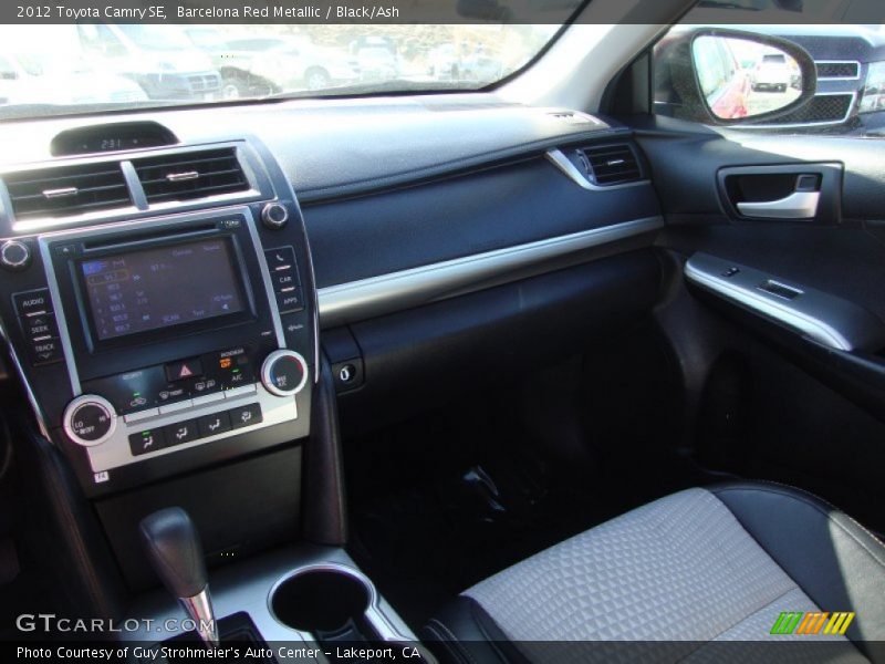 Barcelona Red Metallic / Black/Ash 2012 Toyota Camry SE