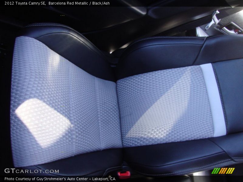 Barcelona Red Metallic / Black/Ash 2012 Toyota Camry SE