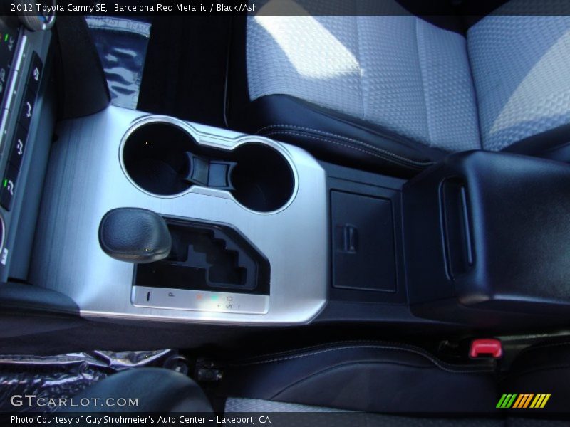 Barcelona Red Metallic / Black/Ash 2012 Toyota Camry SE